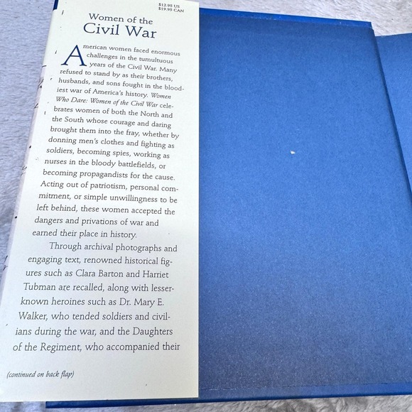 Women of the Civil War Michelle A Krowl Women Who Dare Hardcover Book 2006 - Picture 3 of 10